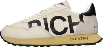 John Richmond Leren en Stoffen Sneakers - Heren - Sneakers - Beige - 42 EU - Leer - Schoenen