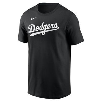 Nike Shohei Ohtani Los Angeles Dodgers Nike Mens MLB T-Shirt in Black | N19900ALD9-K2F