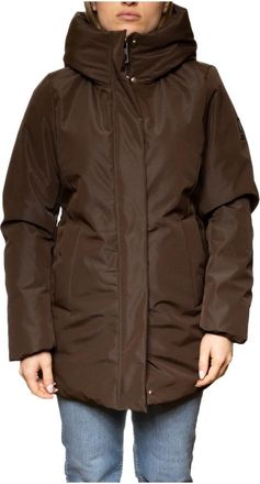 Refrigue Serina Parka - Dames - Parka Jassen - Bruin - L - Jassen