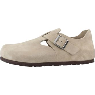 Birkenstock London Flats - Dames - Schoenen - Beige - Maat: 42 EU Su&egrave;de