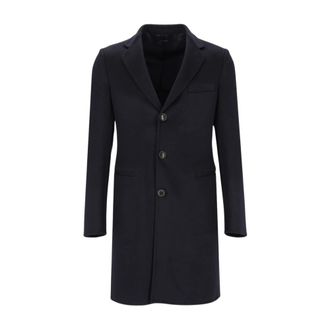 Giorgio Armani Cappotto monopetto - - Coats - Uomo - Blu - L