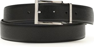 Ferragamo Mens Belt Reversible Skipper Blue Calf Leather
