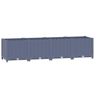 vidaXL Arriate Polipropileno 160x40x38 Cm Vidaxl