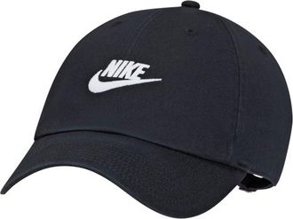 Nike Mens Club H86 Adjustable Cap - Black/White Size L/XL