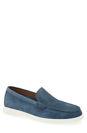 BOSS Sienne Moc Toe Loafer in Open Blue at Nordstrom Rack, Size 12Us / 11Uk