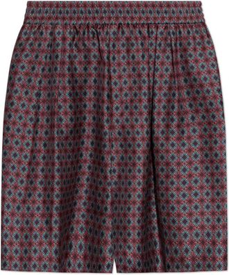 Balmain Zijde Korte Broek - Heren - Korte Broeken - Veelkleurig - S - Korte Broeken