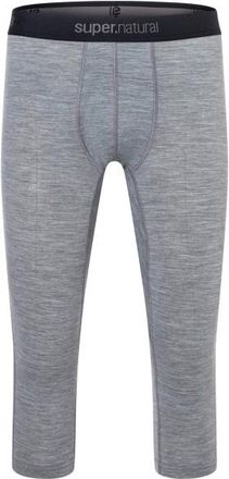 super.natural Tundra 175 Tight 3/4 Lange Unterhose f&uuml;r Herren | grau