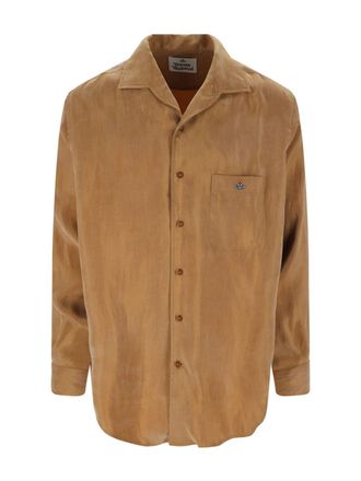 Vivienne Westwood Suede Effect Shirt