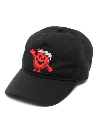 Mostly Heard Rarely Seen Sittin Sideways cotton cap - men - Cotton - One Size - Black