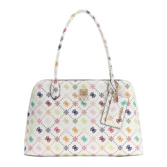 Guess Shoulder Bags, female, White, Size: ONE SIZE Patsie Tote
