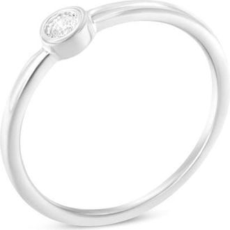 House of Brilliance Silver Miracle-Set Diamond Accent Round Shaped Promise Ring at Nordstrom, Size 8