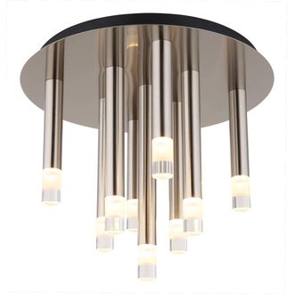 Globo Lighting Plaf&oacute;n - Ryan - Acero - Metal - &Oslash; 34cm - G9 - 15629n-9d