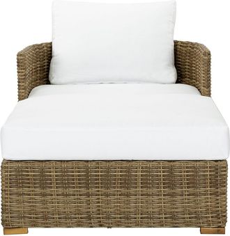 Safavieh Couture Anguilla Wicker Sun Lounger