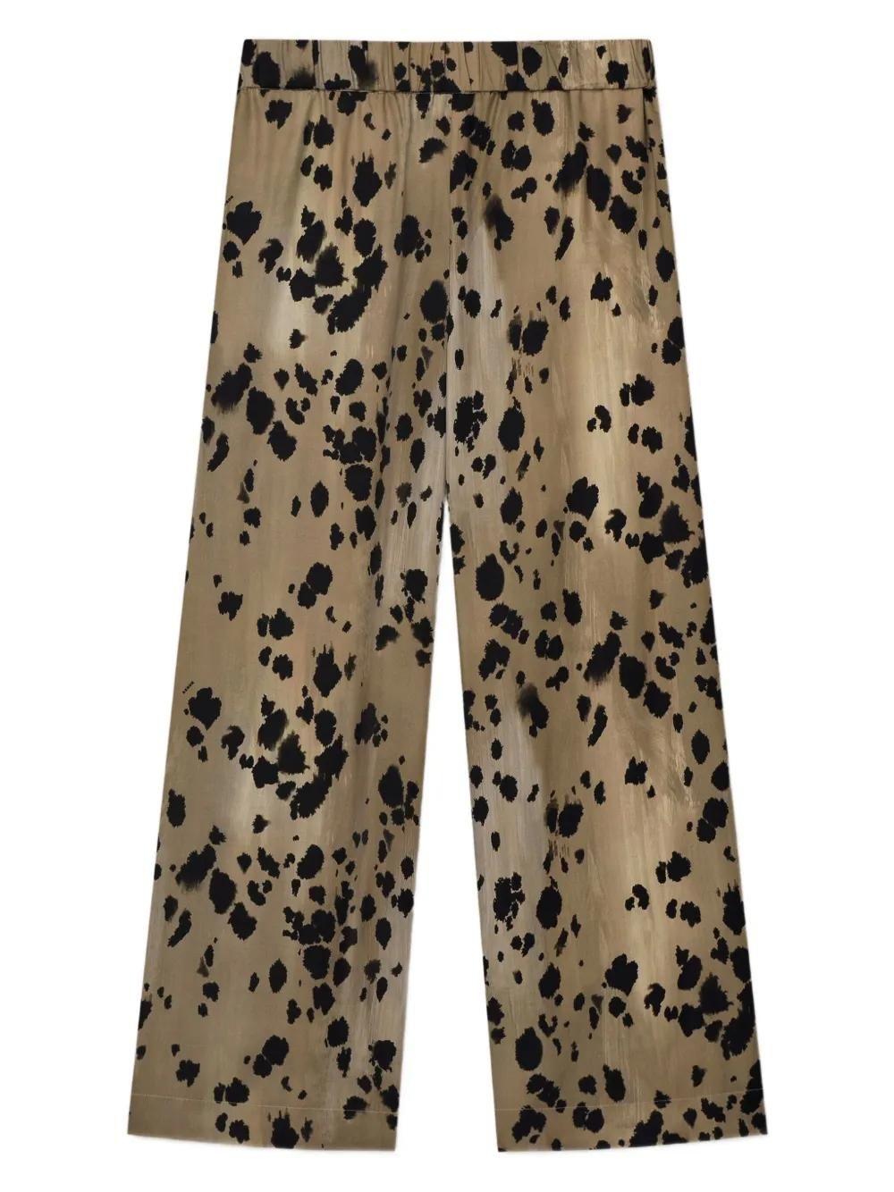 Completo Casual Stampa Animalier Camicia E Pantalone Largo Con Gamba Dritta | Moda Mania - Foto 9