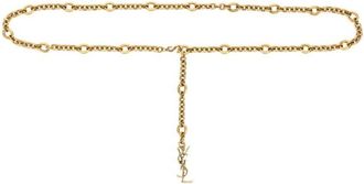 Saint Laurent Golden Chain Adjustable Belt