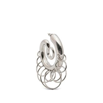 Panconesi Medium Pierced-serpent Hoop Earrings