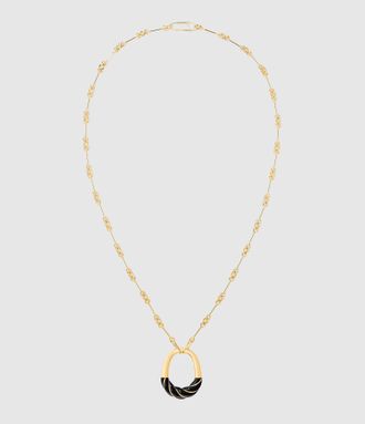 Aur&eacute;lie Bidermann Sautoir Diana Noir