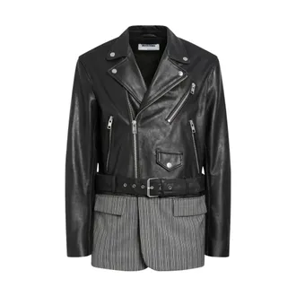 Moschino Business Man Biker - Jackets - Hombre - Multicolor - XL