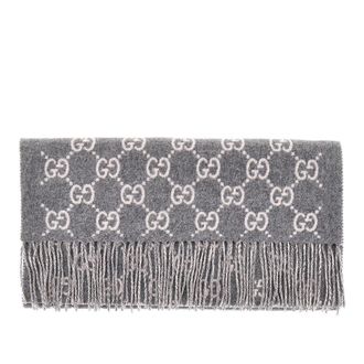 Gucci GG cashmere scarf Woman One Size