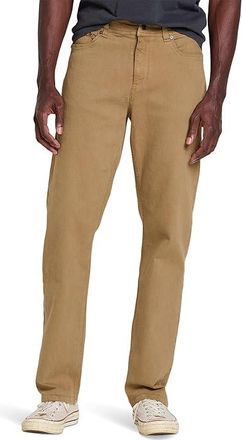 Toad&Co Balsam Five-Pocket Relaxed Pants Mens Casual Pants Honey Brown : 32 32, Cotton/Elastane