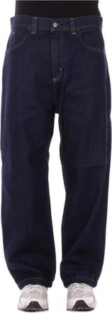 Carhartt Work in Progress Jeans, Heren, Blauw, L, Katoen, Carhartt Jeans Blue gespoeld