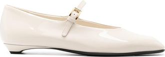 Prada Patent-leather Ballet Flats