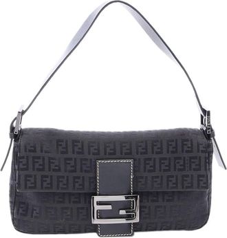 Fendi Pre-owned Fendi Zucchino Canvas Baguette Ladies JGJ3LL1WX5CCS7FM