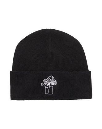 8 by YOOX MUSHROOMS EMBROIDERED RECYCLED WOOL BEANIE