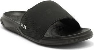 Reef Tailslide Slide Sandal in Black at Nordstrom Rack, Size 12