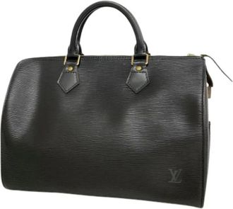 Louis Vuitton Pre-owned Handbags, female, Black, Size: ONE SIZE Pre-owned Vintage Handbag