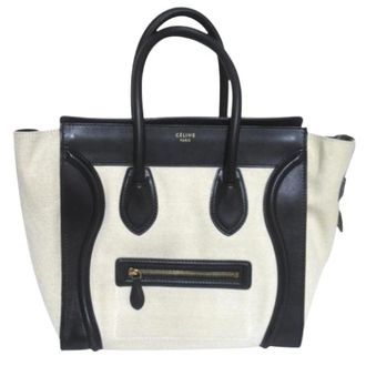 Celine Pre-owned Tote Bags, female, Multicolor, Size: ONE SIZE Pre-owned Vintage Luggage Tote
