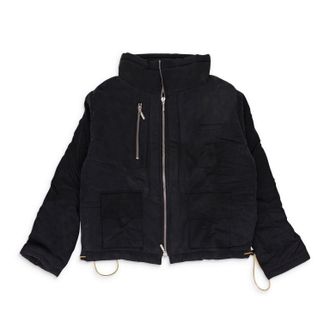 Rhude Black Bullet Zipper Jacket