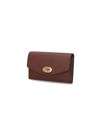 Mulberry Womens Wallets Brown Bovine Leather