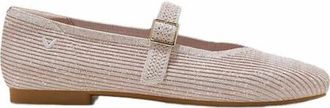 Vivaia Margot Mary-Jane Square-Toe Ballet Flats in Rose Gold at Nordstrom, Size 11