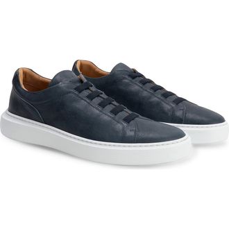 Robert Barakett Williams Stretch Lace Sneaker in Blue at Nordstrom, Size 10.5