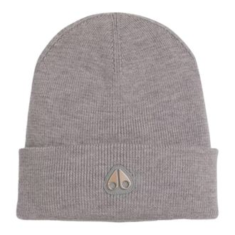 Moose Knuckles Parnis Beanie - unisex - Accessoires - Grijs - Maat: ONE Size