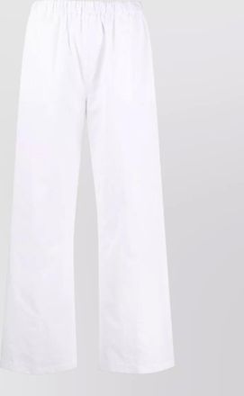 Aspesi silk wide-leg trousers
