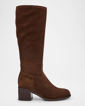 La Canadienne Jack Waterproof Suede Knee-High Boots
