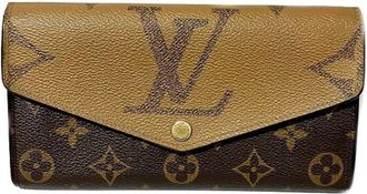 Louis Vuitton Brown Monogram Canvas Pvc Coated Canvas Leather Long Wallet (Bi-Fold) (Pre-Owned)