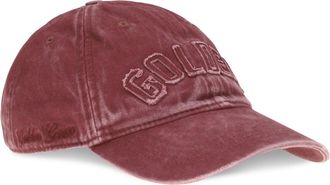 Golden Goose Womens Journey Baseball Cap Windsor Wine Cotton Hats E Hairbands