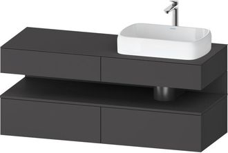 Duravit Qatego Consola Mueble Bajo Lavabo, 2 Extensiones, 2 - Duravit
