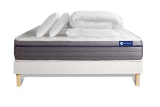Actisom Pack Colch&oacute;n Blanco L&aacute;tex Y Espuma Viscoel&aacute;stica 180 X 200