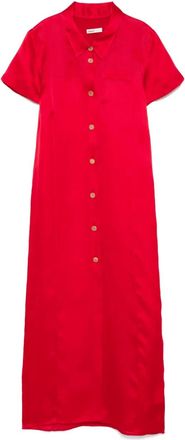 Khaite Maxi-jurk - Rood