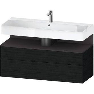Duravit Qatego Mueble Bajo Lavabo, 1 Extra&iacute;ble Y 1 Caj&oacute;n, - Duravit