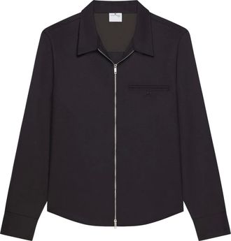 Courrèges Camicia con zip - Nero