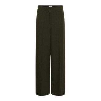 Soaked In Luxury Pantaloni larghi - - Trousers - Donna - Verde - XL