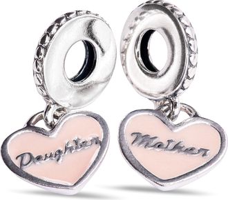 Pandora Mother & Daughter Hearts Pendant Charm