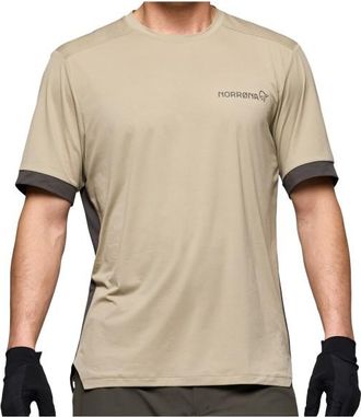 Norr&oslash;na Fj&oslash;r&aring; Equaliser T-Shirt Velotrikot f&uuml;r Herren | beige