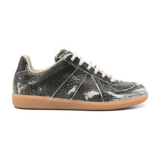 Maison Margiela Sneakers, female, Black, Size: 6 US Replica Low-Top Sneakers