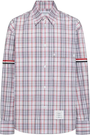 Thom Browne Plaid-patterned Shirt